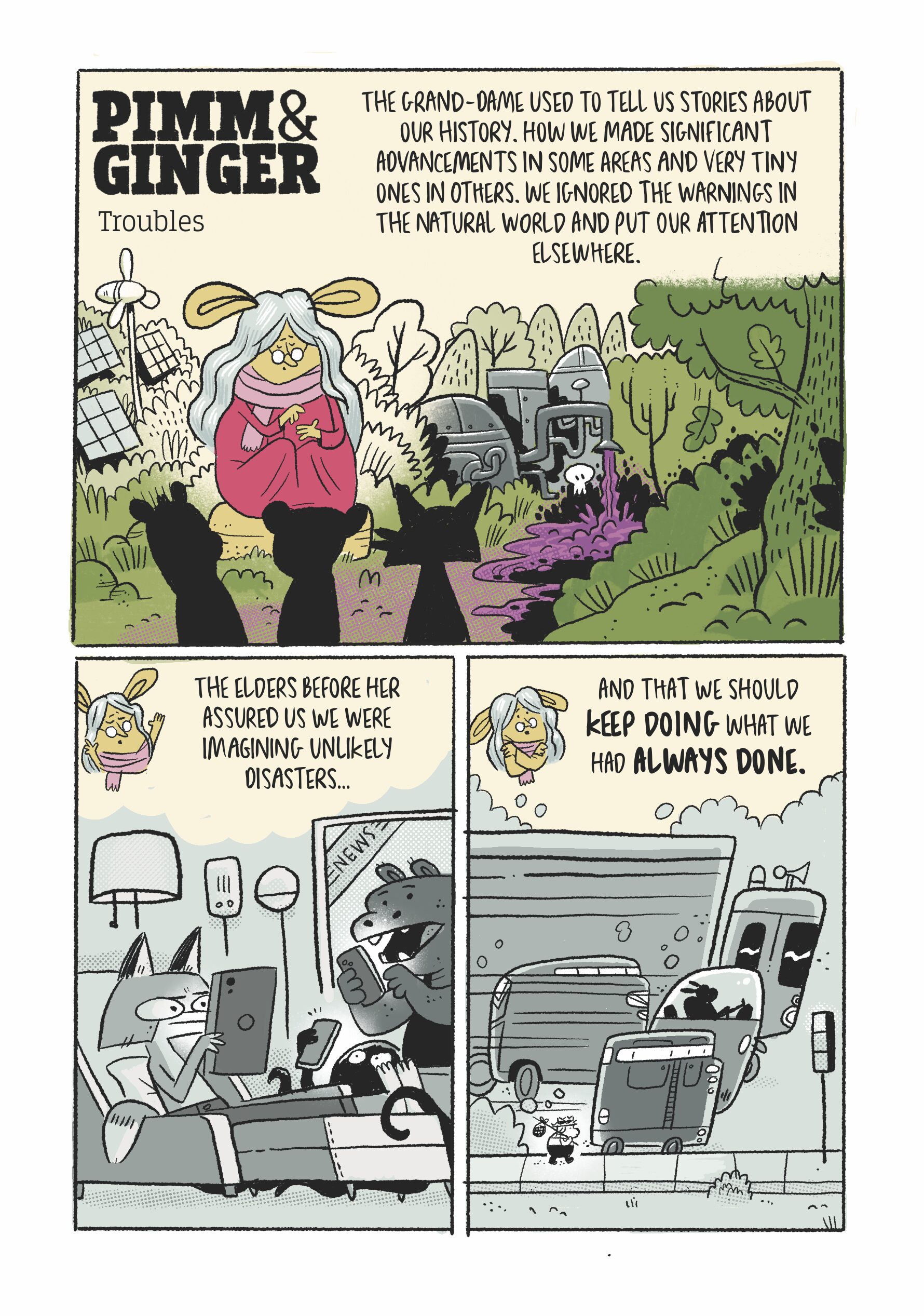 Pimm & Ginger. Troubles