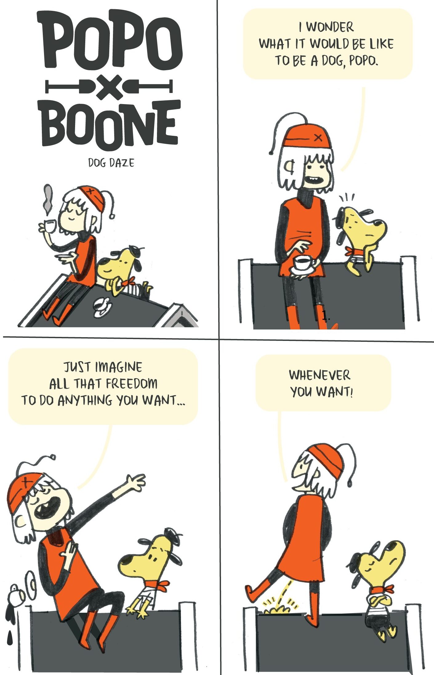 Popo & Boone Mini-Zine PDF - Image 1